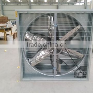 greenhouse fan with 6 pieces of mirror stainless steel blades