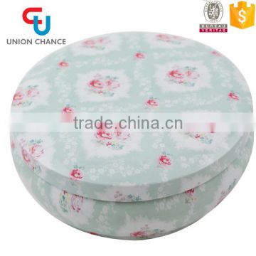 Round Small Candy Tin Box Tin Canister Storage Box