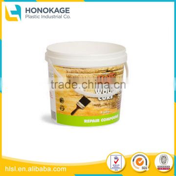 PP Material Bucket Type and Water Usage Paint BucketS, Pastic Pails Type with Handles