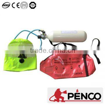 Firefighting respirator with EN approved quality