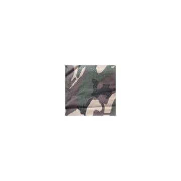 Sell Printed Cotton Fabric (Military Style)