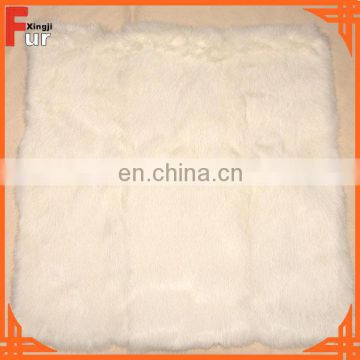 Fur Cushion, real rabbit fur, for home textile