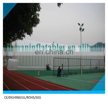 Hot sale 36*18M blowing inflatable tennis court,tennis court cover