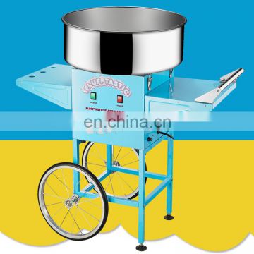 12V 20A battery candy floss making machine with cart / Fairy floss maker/ candy maker similar to popcorn maker