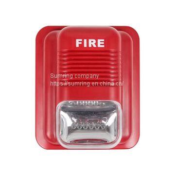 Factory prices fire alarm led 12 v dc 24 volt emergency sound and light piezo siren strobe siren lights