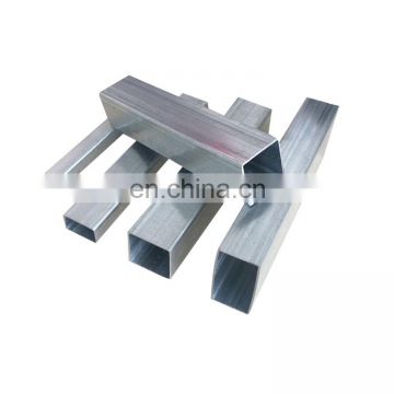 1.6 mm thickness galvanized square mild steel pipe