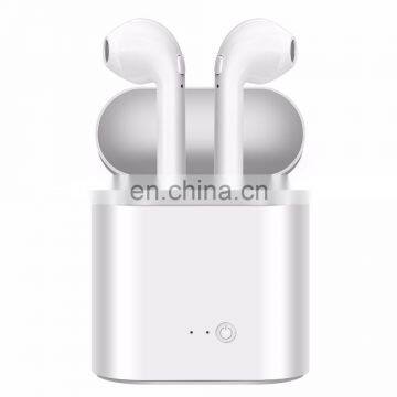 Colorful i7s tws i7s mini wireless bluetooth headphone i7s tws headphone i7s earphone earbuds with charging box