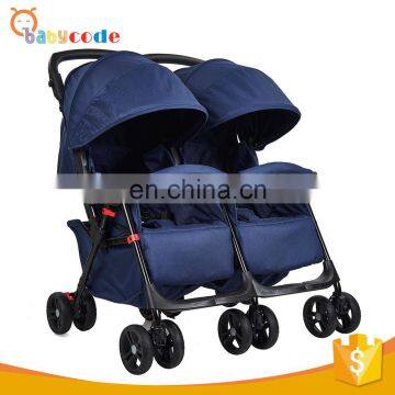 factory EN1888 0 to 36 Months aluminum frame double twins baby stroller