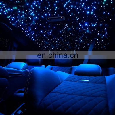 Autoaby 12V car starry sky roof modification gypsophila small size fiber optic light RGB light source accessories colorful