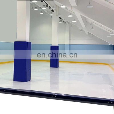 Custom Backyard UHMWPE Ice Skating Land Curling Hockey Rink Flooring Sheets