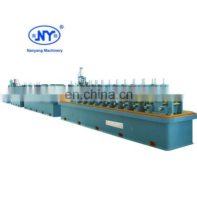 Nanyang metal stainless steel square clad erw pipe tube mill line for construction