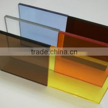 Transparent colored anti-abarsion acrylic PMMA sheet