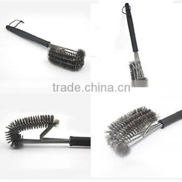 New improved 18 inches Heavy BBQ brush Tool Rugged BBQ Grill Cleaning Brush