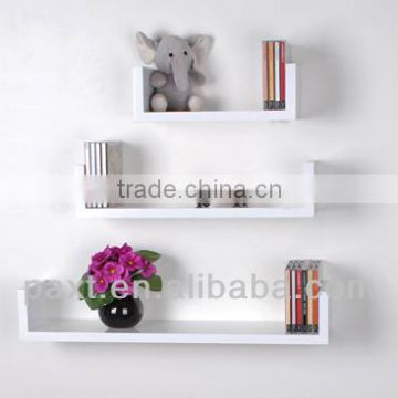 decorative wooden wall shelf design