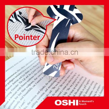 2015 plastic magnet bookmark, combine pen, bookmark and guide pointer