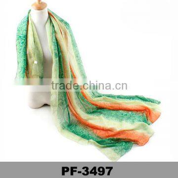 Print Chiffon Voile Shawl Sarong Summer Beach Scarf