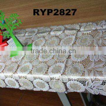 RYP2827 PVC lace table cloth