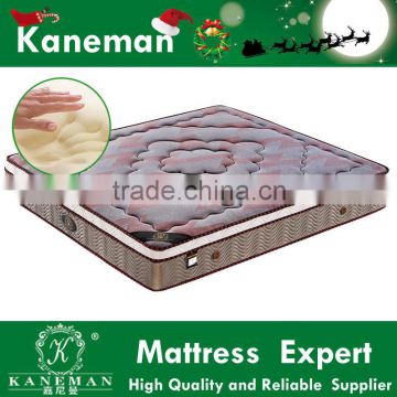 Bamboo charcoal fabric super comfort pocket spring mattress memory foam pillow top                        
                                                                                Supplier's Choice