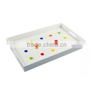 Custom plastic wholesale serving trays