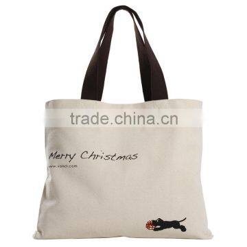 black handle calico shopping bag shoulder cotton toe bag                        
                                                                                Supplier's Choice