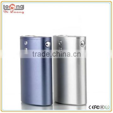 High quality wholesale price yiloong box mod vapor flask analog or digital control dual18650 battery electronic mod vapor flask