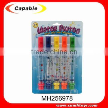 Promotional toys OEM welcome kids plastic water flute