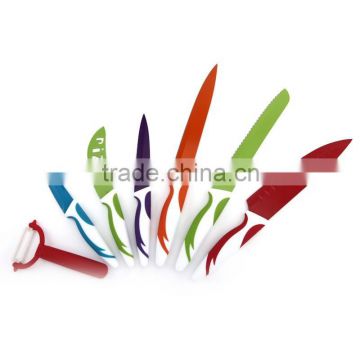 LFGB non-stick PP handle kitchen knife