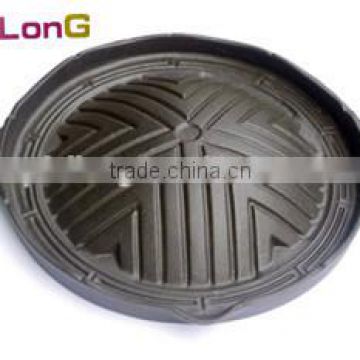 cast iron round griddle