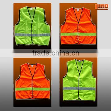 orange color reflective jacket/safety vest