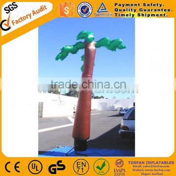 Factory direct advertising inflatable air dancer palm tree F3054