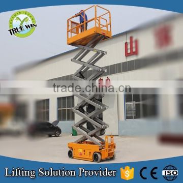 Self propelled electric scissor lift price for sale