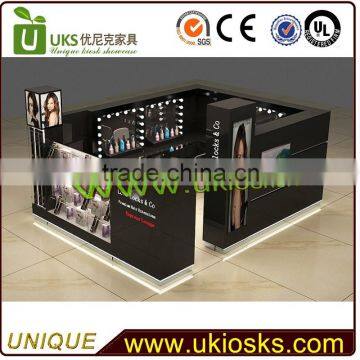 factory price with customized style mall hair salon kiosk / Mall Hair dressing kiosk for sale