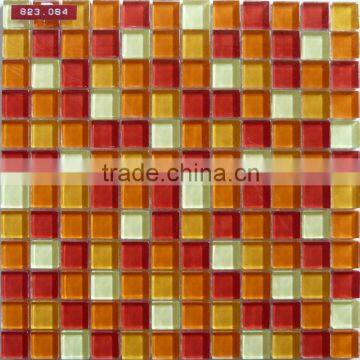 New crystal glass wall mosaic tiles pattern