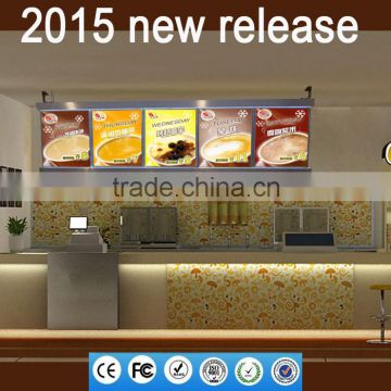 2015 New Shenzhen Fast Food Led Menu Sign