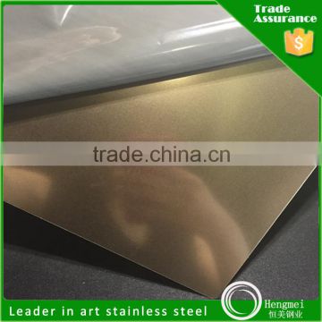 China top supplier 304 stainless steel sheet no 4 satin finish for general apply