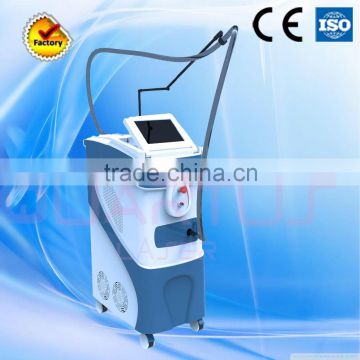 Painfree!! 755 nm laser hair removal ,755nm alexandrite laser and 755nm and nd yag hair and tatoo removal equipment