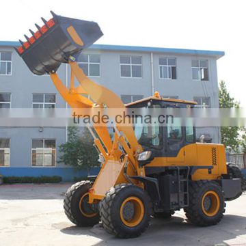 good quality wheel loader from China, 2.5 ton loader backhoe type with low price