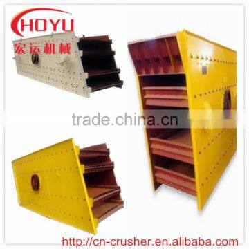 Top quality automatic oscillating selection vibrating screen for construction materials