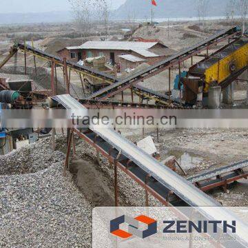 High capacity rubber belt conveyer machine with Low price