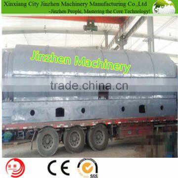 Automatic Environmental-friendly waste tyre / plastic pyrolysis plant with high efficiency