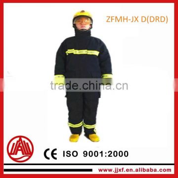 JJXF Safety Fire fighting Gear EN469 / Firefighter Suit / Fireman Clothing / Rescue Clothing