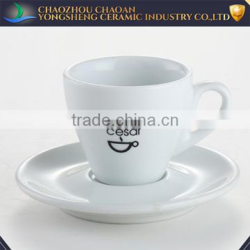 quality ceramic teacup and saucer