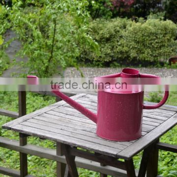 large metal material watering can for garden decoration