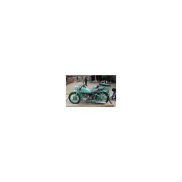 Antique750 Sapphire Sidecar Motorcycle Three-wheeled Motor Vehicle