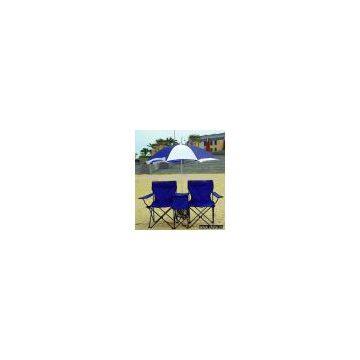 umbrella folding chair,2-seat folding chair with table ,table folding chair ,beach chair,leisure chair,camping chair