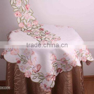 2014 Dining Table Runner, Embroidery Table Cloths Factory