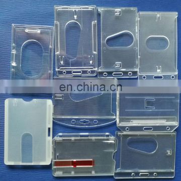 China wholeseller clear plastic ID card case