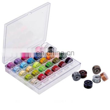 B0025 36 Pcs Bobbins and Sewing Threads with Case