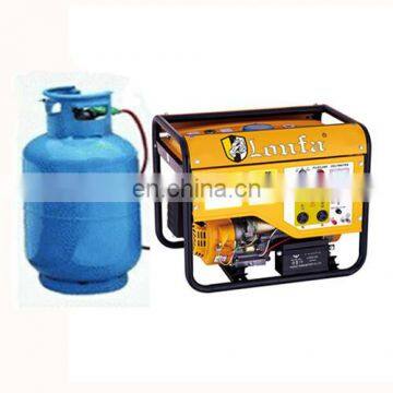 Small 170F 3kW Home Use Portable Propane Gas Generator