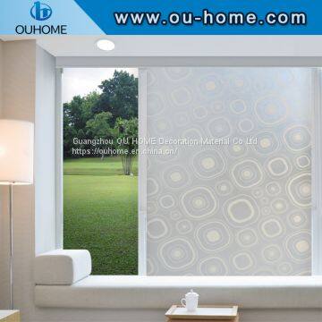 8026 Sliver color stained window frosting film